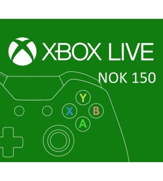 XBOX Live 150 NOK Prepaid Card NO Xbox One Key EUROPE